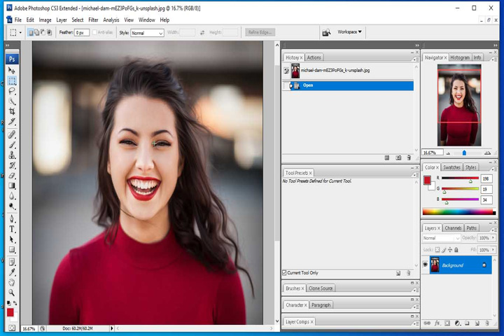 Captura Adobe Photoshop CS3 2