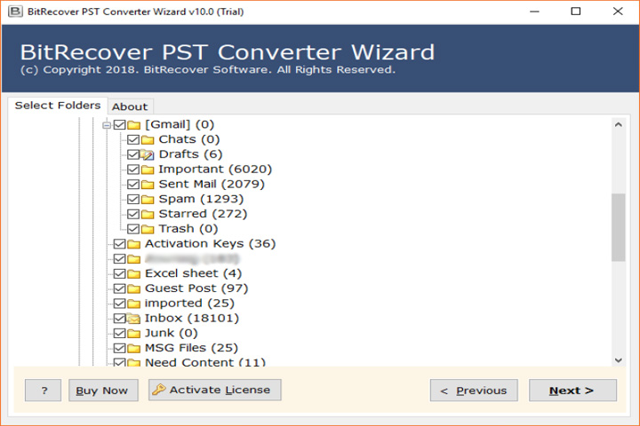 BitRecover PST Converter Wizard 1