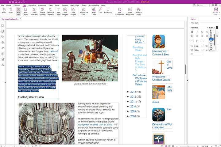 Foxit PDF Editor Pro 3