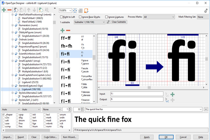High Logic FontCreator Professional captura