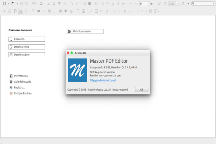 Master PDF Editor Captura