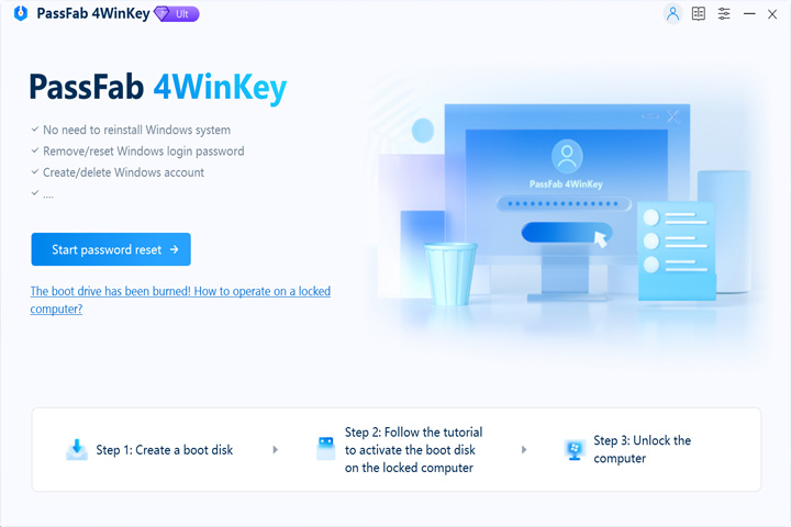 PassFab 4WinKey captura
