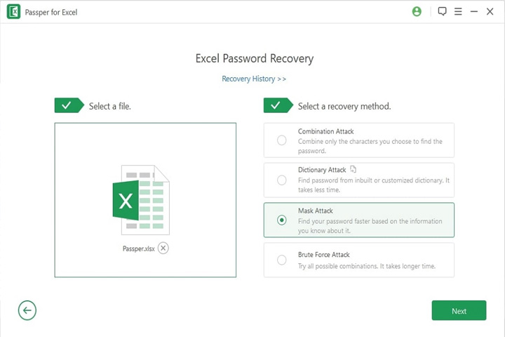 Passper for Excel 2