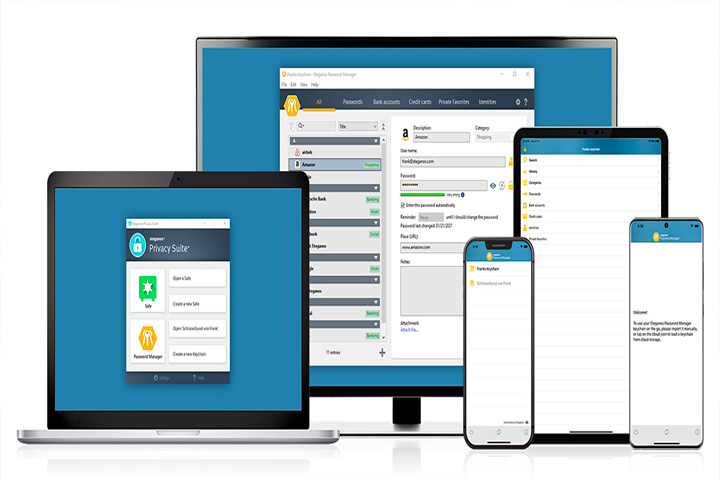 Steganos Privacy Suite Captura