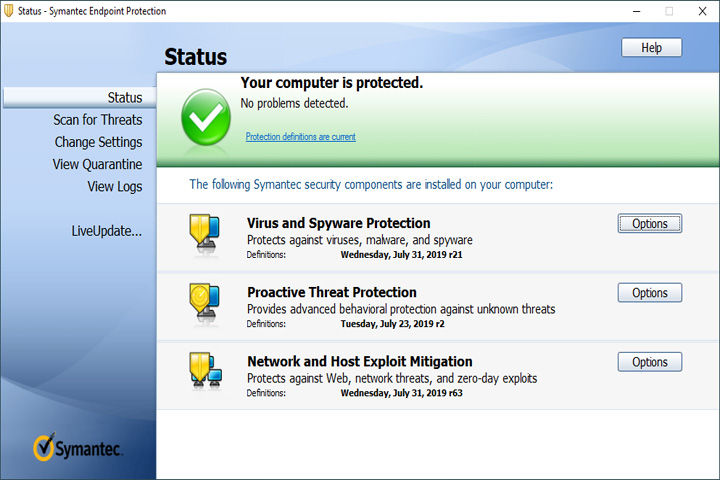Symantec Endpoint Protection Captura 2