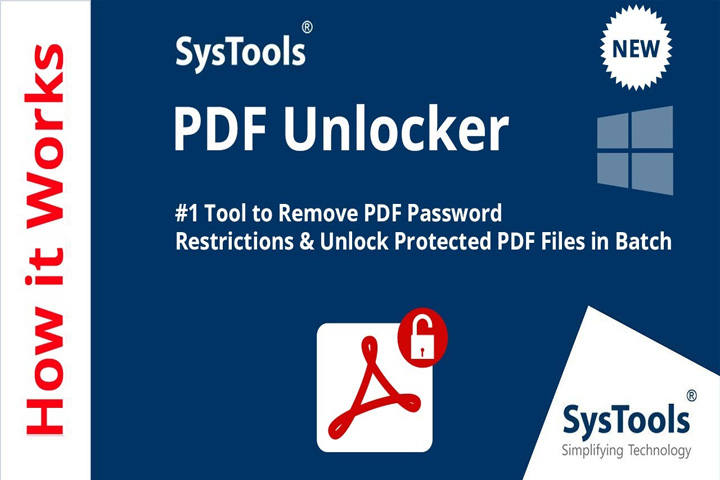 SysTools PDF Unlocker captura