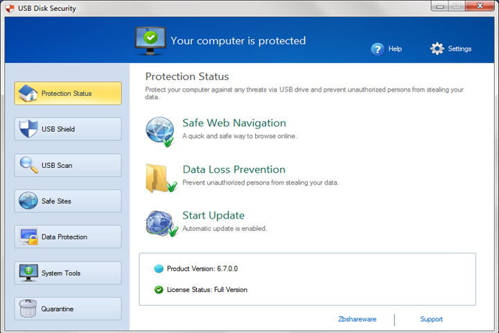USB Disk Security Captura2