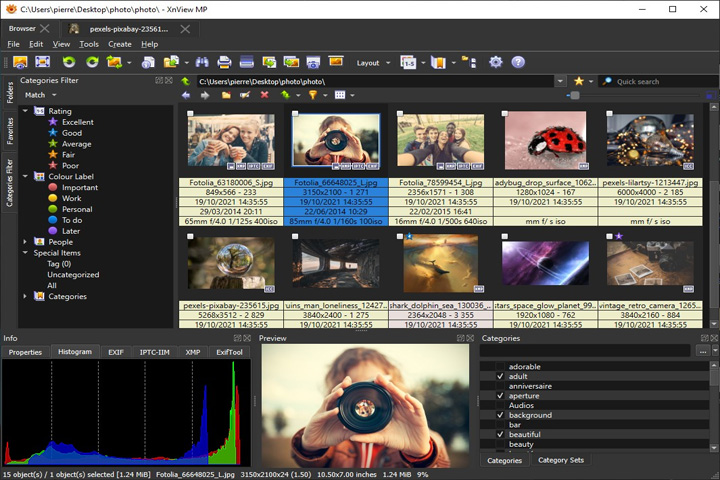XnViewMP image