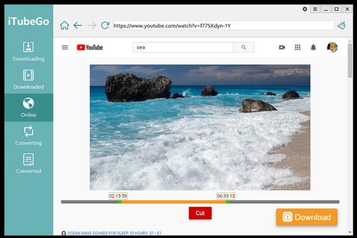 iTubeGo YouTube Downloader 7.1.0 captura