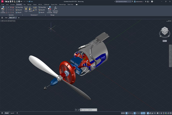 Autodesk AutoCAD 2024.1.1 Captura