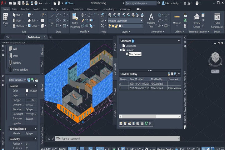 Captura Autodesk AutoCAD Architecture 1