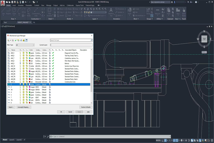 Captura Autodesk Autocad Mechanical 1