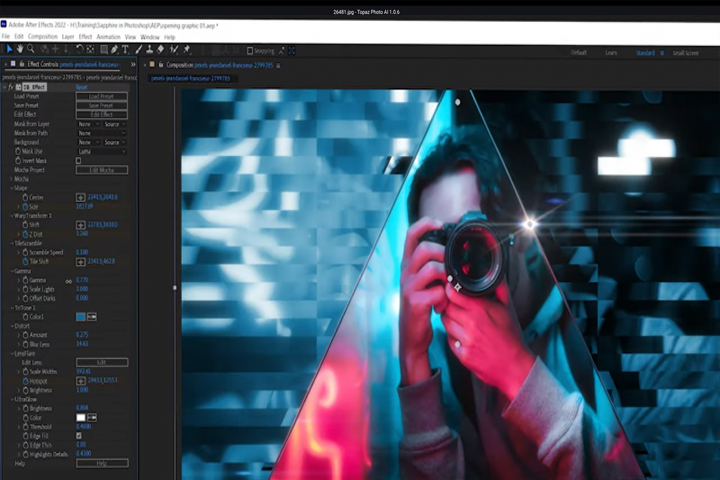 Boris FX Sapphire Plug ins for Photoshop 2024.0 Screen