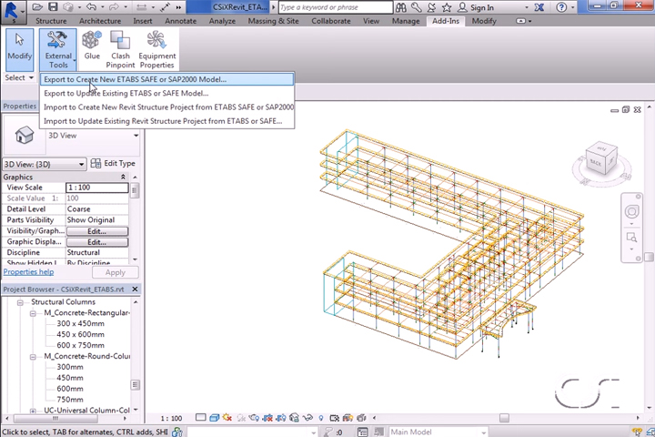 CSiXRevit 2022.1.0 Captura