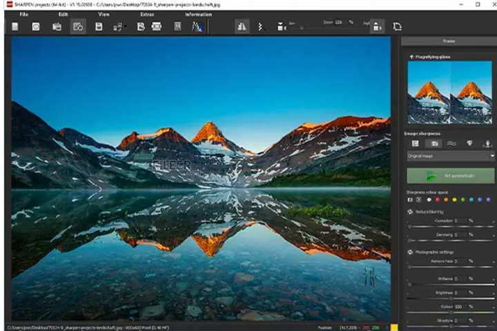 Franzis SHARPEN 5 professional 5.41.03926 Screen