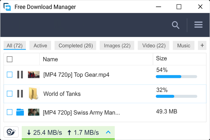 Free Download Manager 6.19.1 Build 5263 Captura