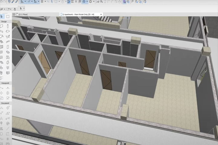 Graphisoft Archicad 27 Build 3001 Screen
