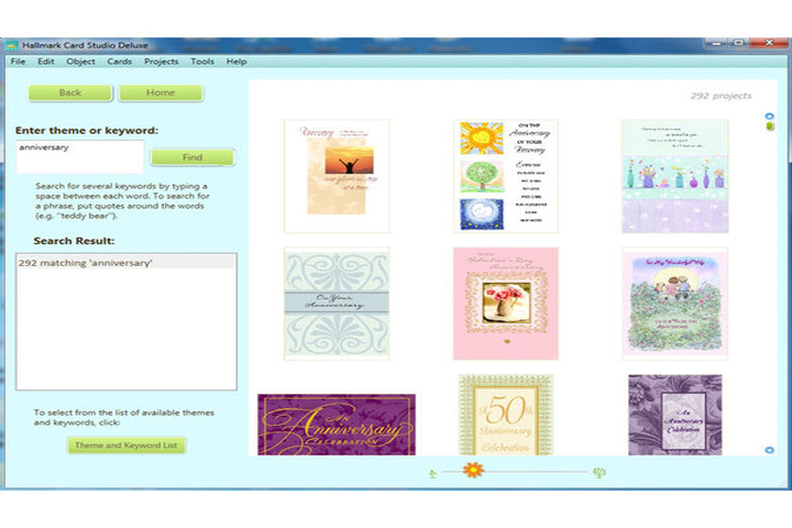 Hallmark Card Studio Deluxe Screen Captura