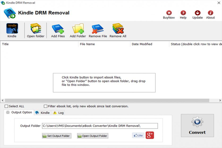 Kindle DRM Removal 4.23.11020.385 Captura