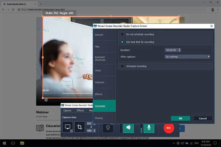 Movavi Screen Recorder 22.5.1 Captura