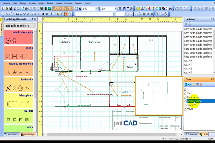 ProfiCAD 12.3.2 Screen