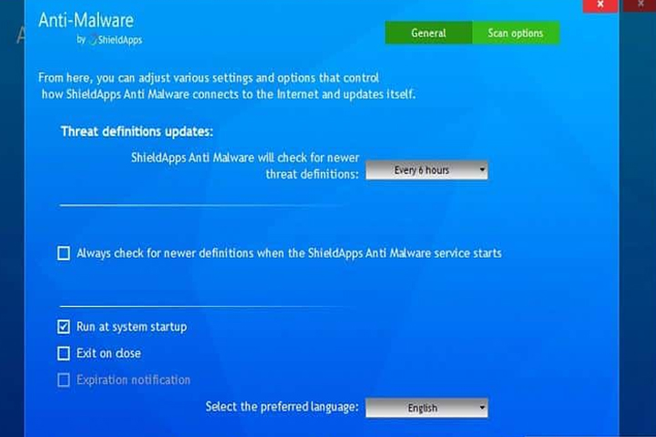 ShieldApps Anti Malware Pro 4.2.8 Captura