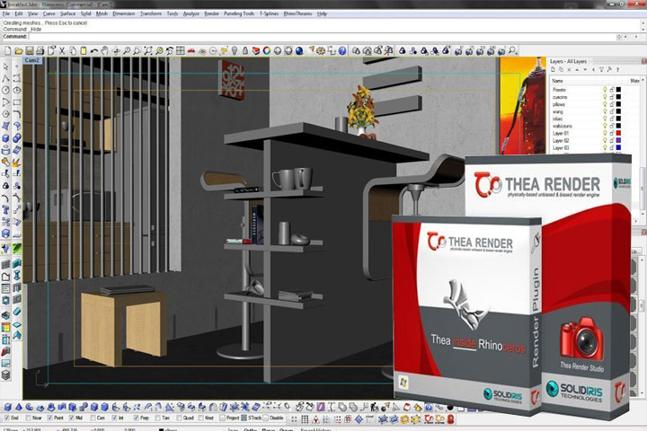 Thea For Rhino v3.5.173.1970 Captura