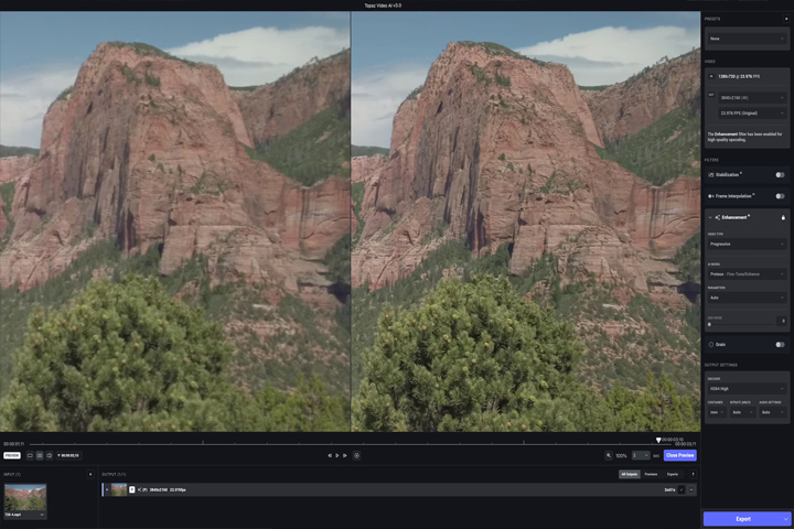 Topaz Video AI 4.0.3 Captura