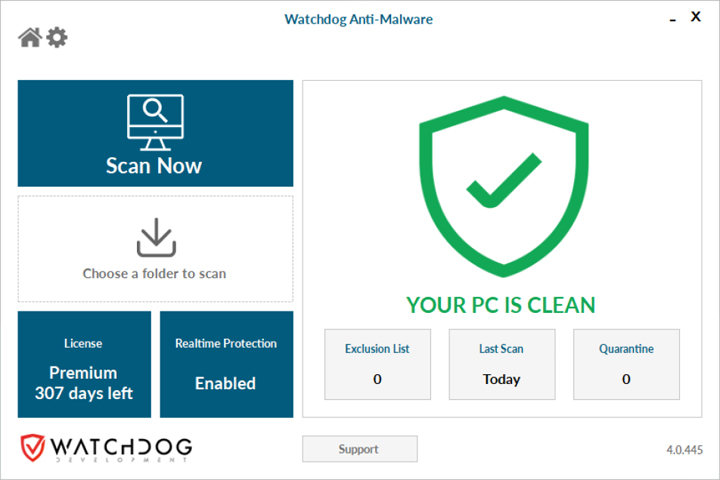 Watchdog Anti Malware Premum 4.2.82 Captura