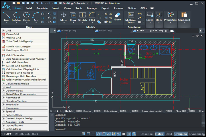 ZWCAD Architecture 2024 SP0 Captura