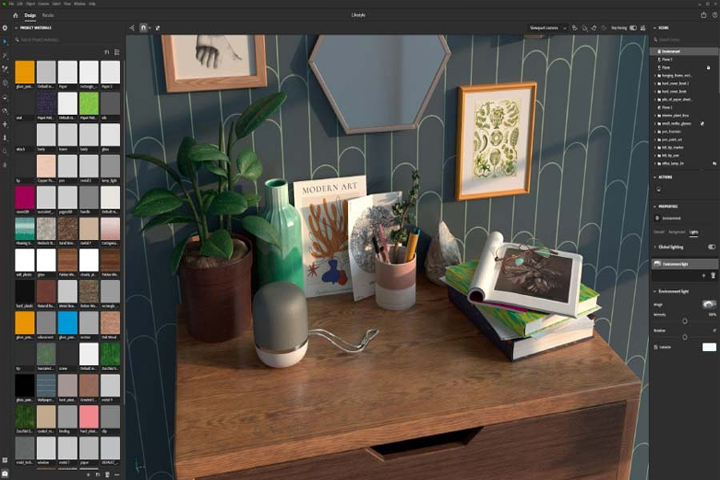 Captura Adobe Substance 3D Stager 1