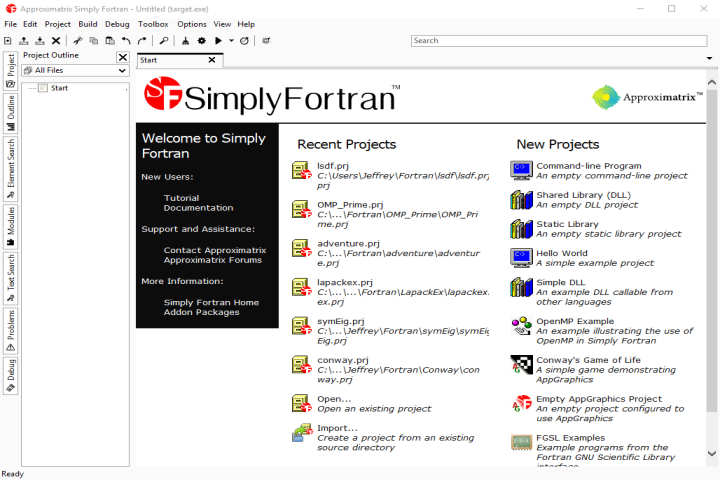 Approximatrix Simply Fortran Screen 720x480 1