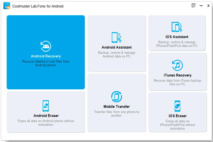 Coolmuster Lab.Fone for Android Screen