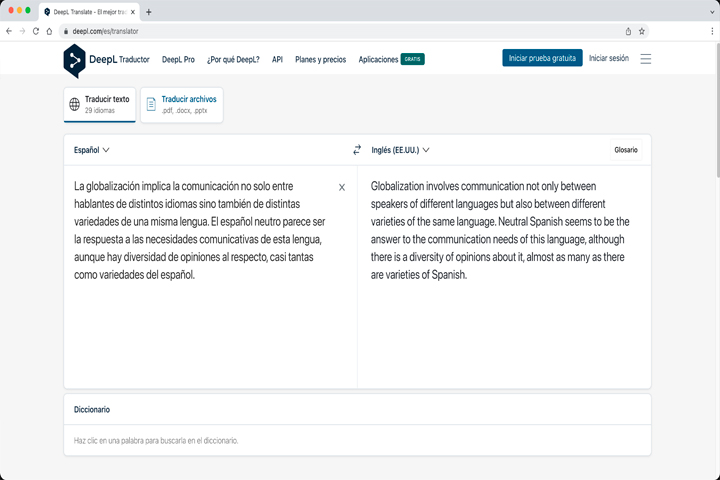 DeepL Pro 3.1.13276 Screen