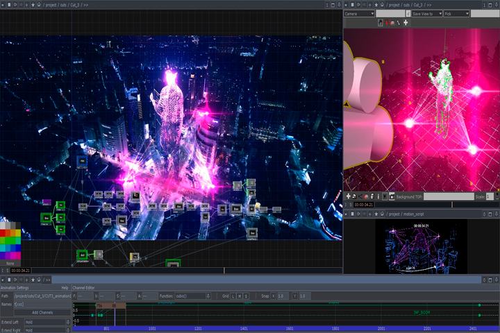 Derivative TouchDesigner Pro Screen