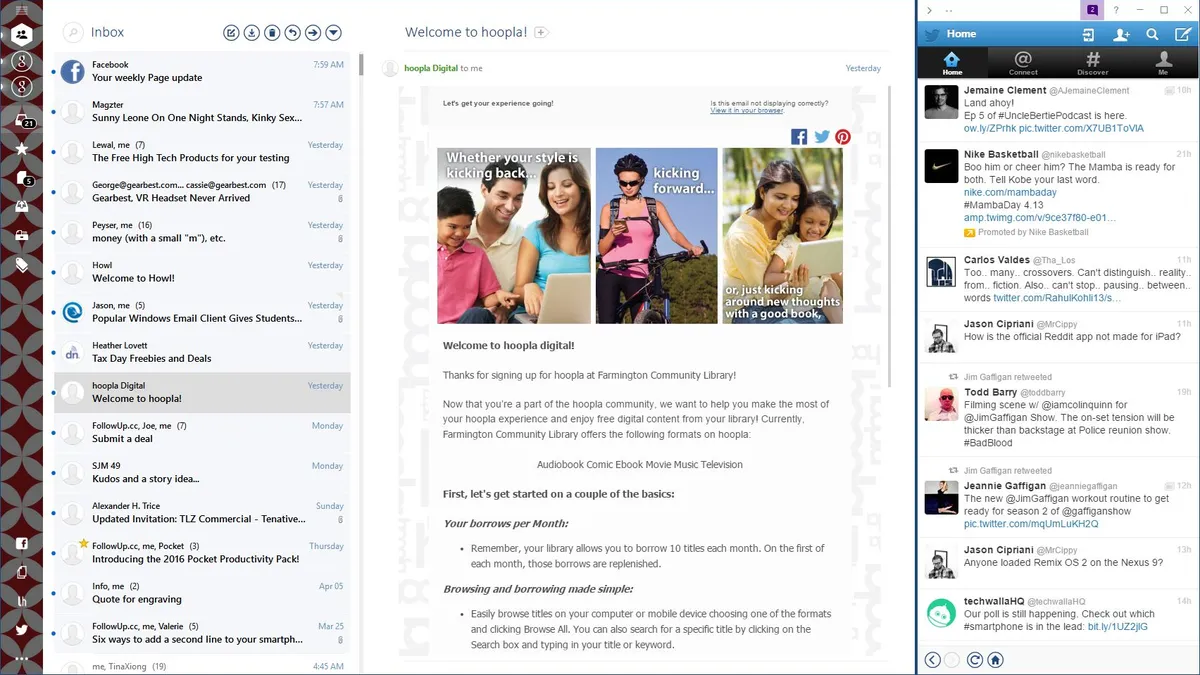Mailbird Pro Screen