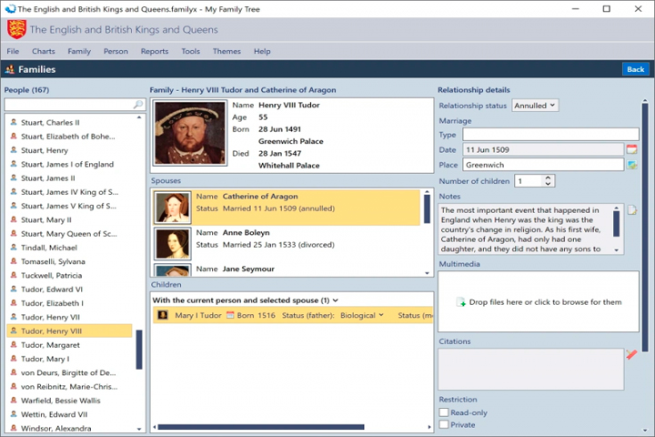 My Family Tree 14.0.2.0 Screen
