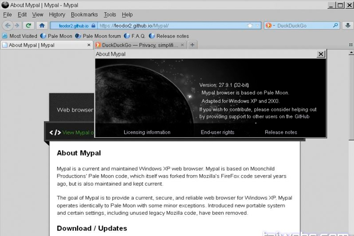 Mypal Screen