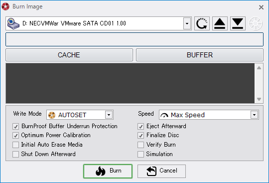 Omidsoft Red Burner 16.9 Screen