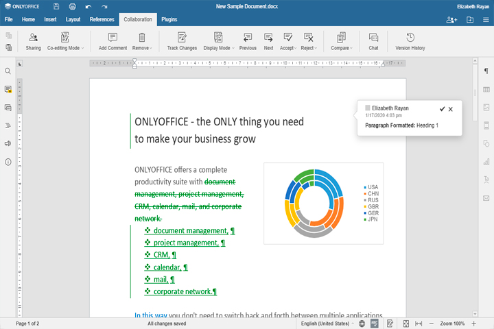 OnlyOffice Screen