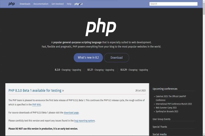 PHP Screen