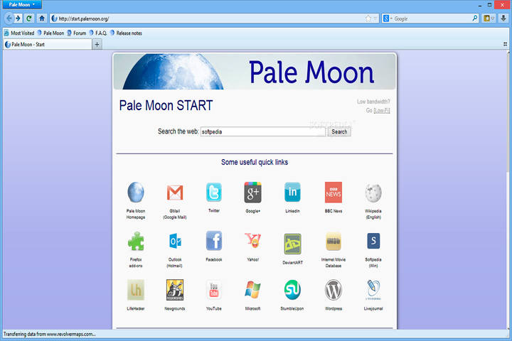 Pale Moon Screen