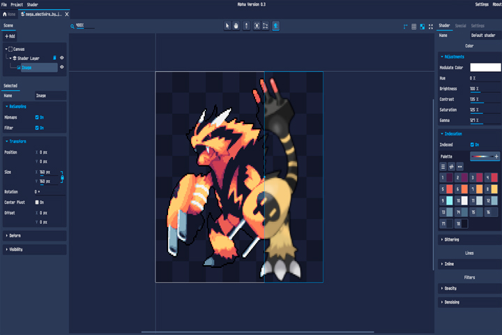 PixelOver Screen