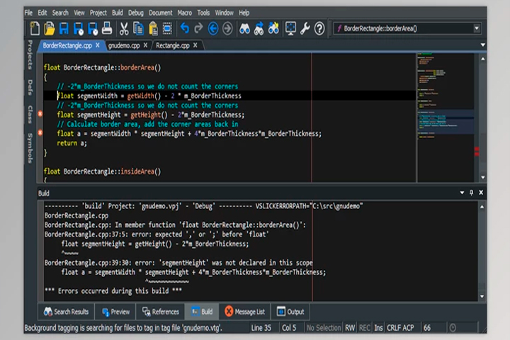 SlickEdit Pro Screen