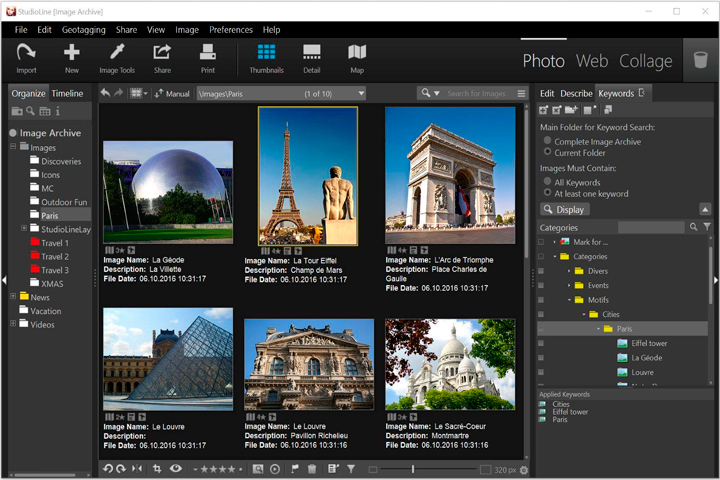 StudioLine Web Designer Pro Screen