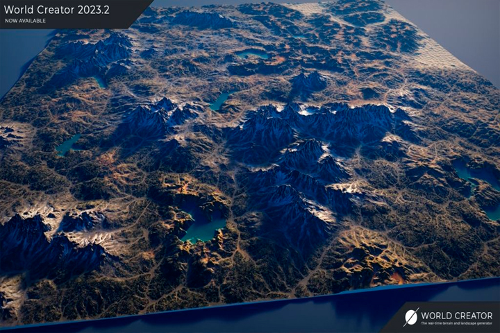 World Creator 2023.3 Screen
