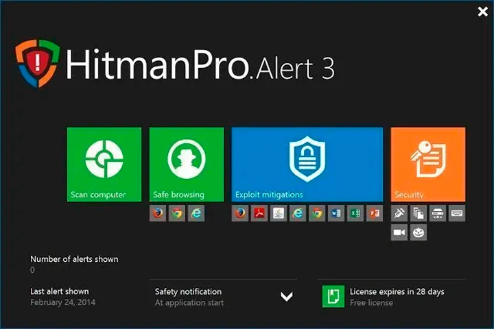 HitmanPro.Alert 3.8.25 Build 977 Screen