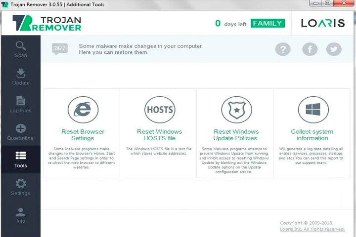 Loaris Trojan Remover 3.2.48.1813 Captura