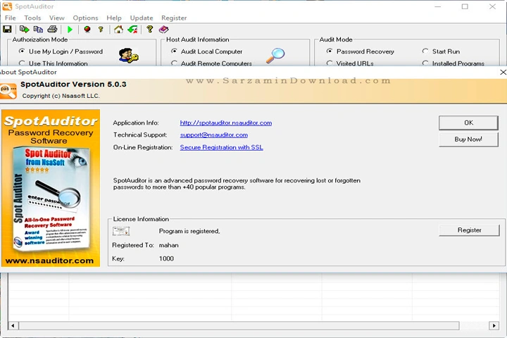 Nsasoft SpotAuditor 5.3.7.0 Captura Mega Mediafire