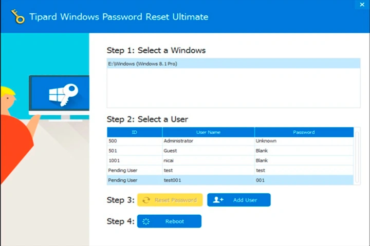 Tipard Windows Password Reset Ultimate 1.0.12.0 Captura Mega Mediafire